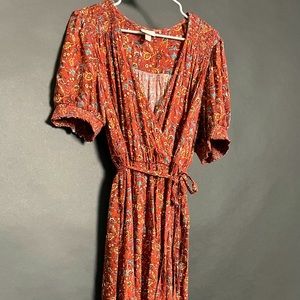 Knox Rose maxi dress with tie